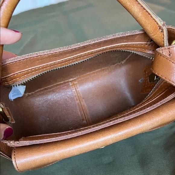 {MADEWELL} small brown crossbody purse - Picture 5 of 9